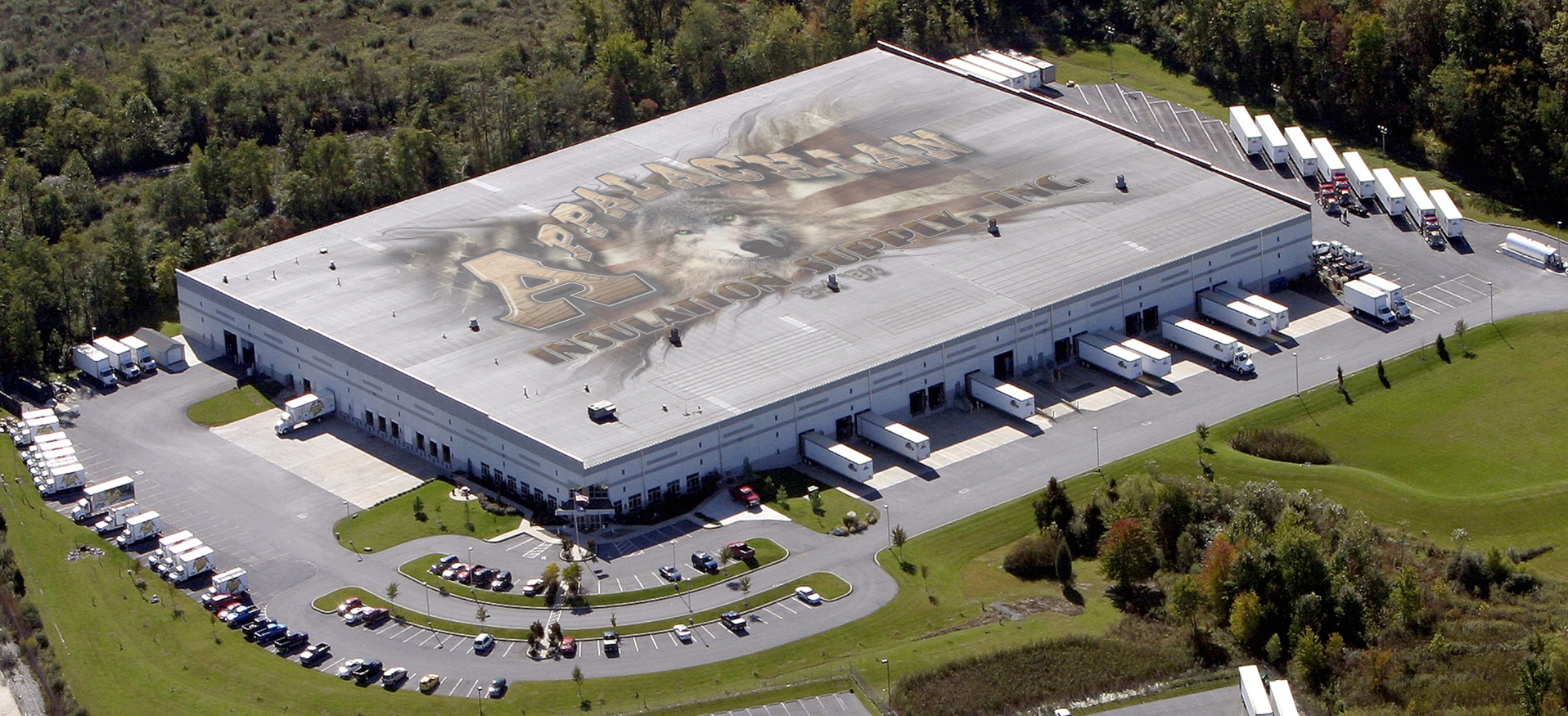 Appalachian Insulation Headquarters aerial view