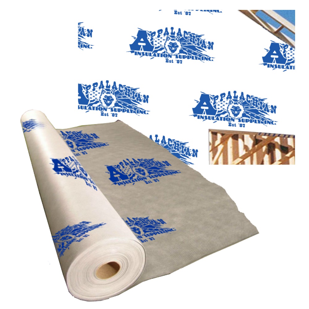 10' poly house wrap for sale at appalachian insulation supply inc