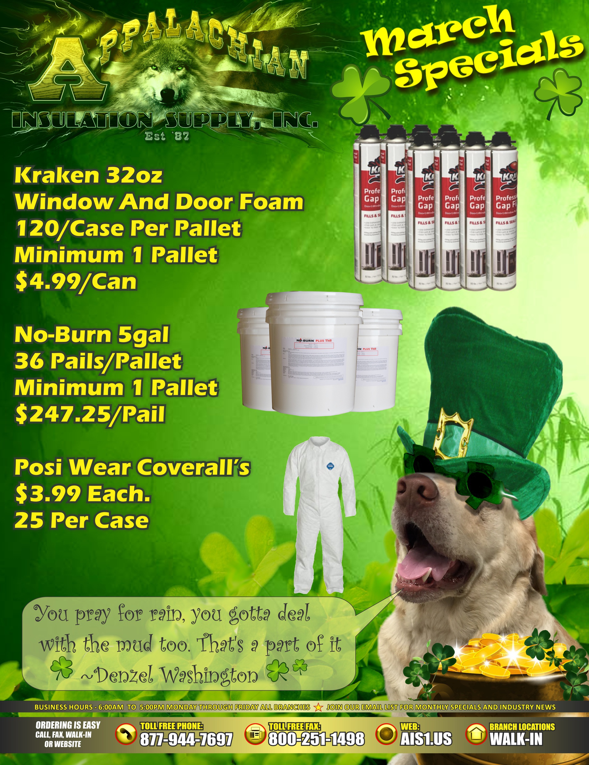 2024_MARCH_SPECIALS appalachian insulation march specials